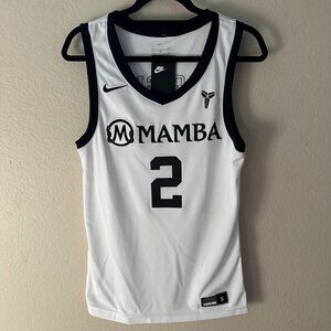 Nike Gigi Bryant Mambacita Mamba Academy White Jersey Kobe Black Mamba Small